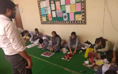 Art & Craft Competition at Moon Light Public School, Sisauli, Muzaffarnagar